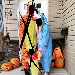 Adult Eeyore Halloween Costume Onesie